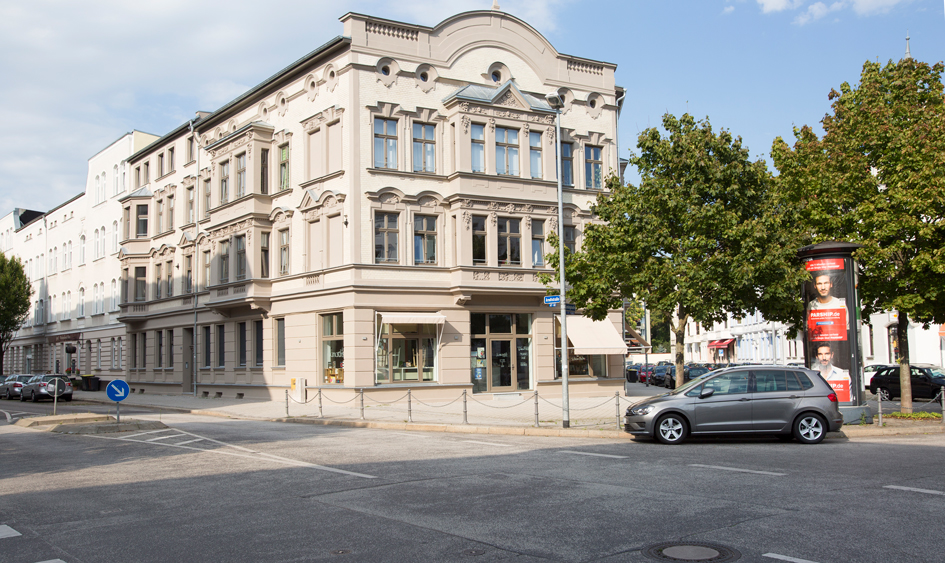 Lessingplatz in Stadtfeld Ost