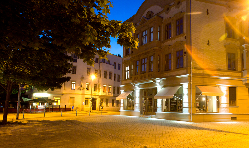 Lessingplatz in Stadtfeld Ost